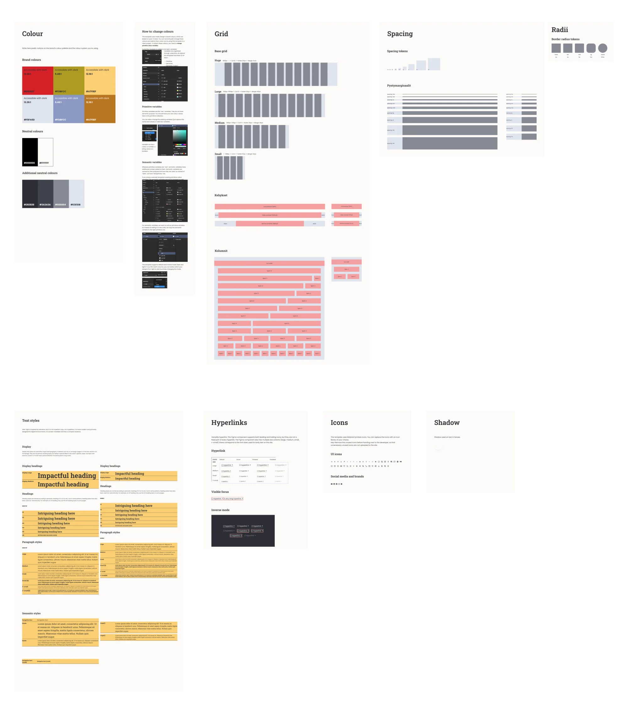 Gummerus Kiinteistöt design system